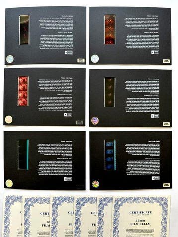 Rocky – Extremely rare set of 6 Mounted 35mm Film Cells –, Nieuw