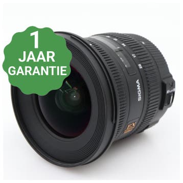 Sigma 10-20mm F/3.5 EX DC HSM Nikon | Tweedehands, Verzenden