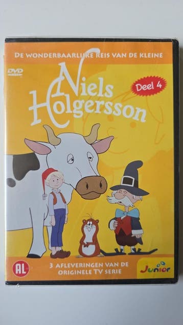 NIELS HOLGERSSON DEEL 4 (IN SEAL) (DVD), Cd's en Dvd's, Gebruikt