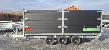 OP VOORRAAD! JCS 3-Zijdige Kipper 400x200 3500 Kg, Auto diversen, Ophalen, Nieuw