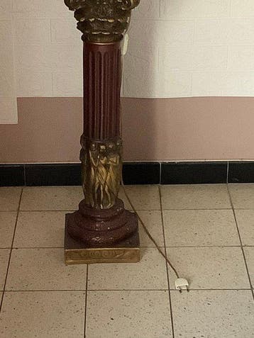 Staande lamp - Gips, polystone - Venetian Blackamoor lamp, Huis en Inrichting, Nieuw