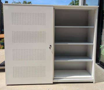 PAMI schuifdeurkast in topstaat B180 H156 D50 - 5 stuks, Ophalen, Tijdloos - modern, Overige materialen, 150 tot 200 cm