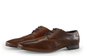 Bugatti Veterschoenen in maat 43 Cognac, Kleding | Heren, Schoenen, Bugatti, Overige kleuren, Verzenden, Zo goed als nieuw