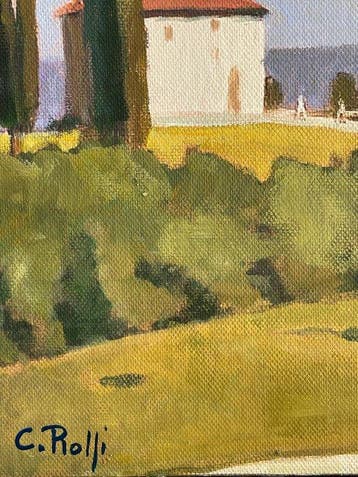 Claudio Rolfi (1960) - Case sulla collina