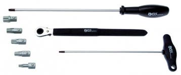 Bgs Technic Deurscharniergereedschapset 8-delig, Verzenden, Nieuw