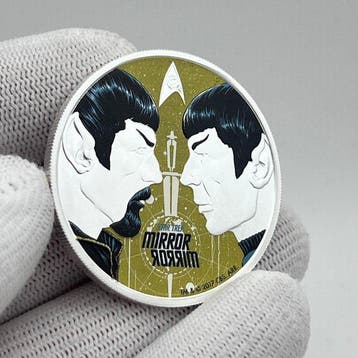 Tuvalu. 1 Dollar 2017 – Star Trek: Spock – Mirror, Mirror –