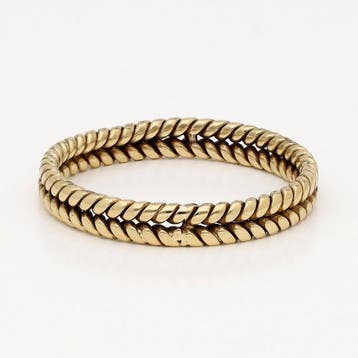 Bague - 18 carats Or jaune, Bijoux, Sacs & Beauté, Bagues
