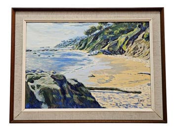 Mallorcan School (XX) - Cala Estreta, Antiek en Kunst