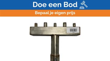 Bieden: Marine Stainless Steel T-Shaped Fluid Distribution, Ophalen of Verzenden, Nieuw