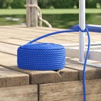vidaXL Boot touw 10 mm 50 m polypropyleen blauw, Verzenden