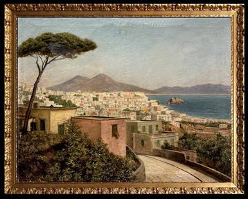 L. Erhard (XX) - Napoli da Posilipo - XL format