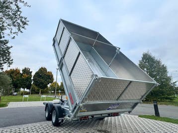 Ifor Williams TT3621 Kipper 362x195cm 3500kg Oprijrampen LED, Ophalen, Nieuw