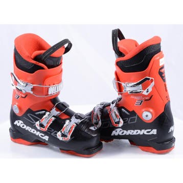33 34 36,5 37 kinder skischoenen NORDICA SPEEDMACHINE J3, BL, Sport en Fitness, Verzenden, Gebruikt, Nordica
