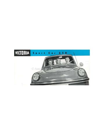 1958 VICTORIA SPORT CAR 250 BROCHURE ENGELS, Nieuw