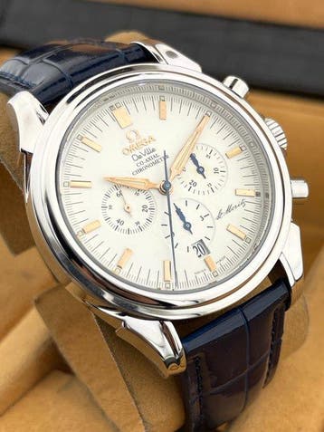 Omega - De Ville Co-Axial Chronograph St. Moritz -, Nieuw