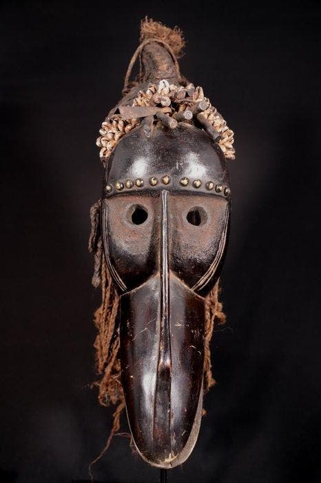 Mask - Dan Singer masker - 50 cm - Ivoorkust, Antiek en Kunst, Kunst | Niet-Westerse kunst