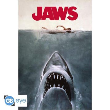 Jaws Poster 91.5 x 61 cm, Ophalen of Verzenden