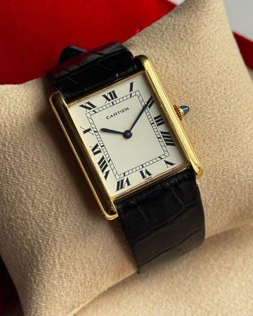 Cartier - Tank Louis “Jumbo” Paris Dial - 17002 - Heren -