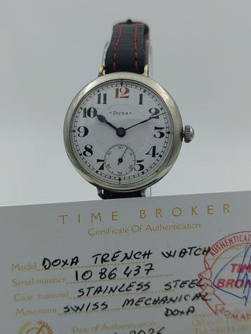 Doxa - Trench Watch - Zonder minimumprijs - Heren -