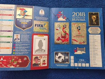 Panini WC Russia 2018 Foil - 1 Compleet album - Near Mint, Verzamelen, Nieuw