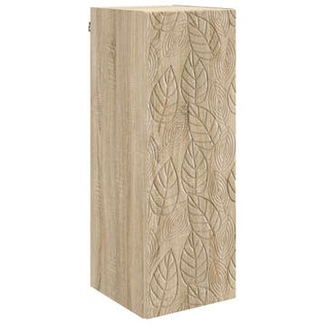 vidaXL Wandkast 33 x 34,5 x 90 cm Bewerkt hout Sonoma Eiken, Verzenden, Nieuw