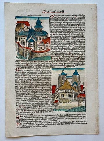 Hartmann Schedel/ Wohlgemut/ Pleydenwurff/Dürer - The