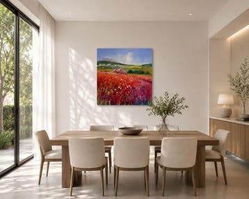 Casals - Amapolas Encendidas bajo el Horizonte Marino
