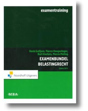 Examenbundel Belastingrecht MBA 2011 9789001795726, Boeken, Verzenden, Gelezen