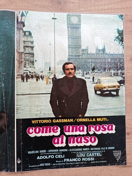 Vittorio Gassman - come una rosa al naso - come una rosa al, Collections, Cinéma & Télévision