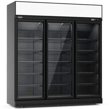 Koelkast | INS | 1530L | Zwart | 0°C/+10°C | Geforceerd |, Verzenden, Nieuw in verpakking