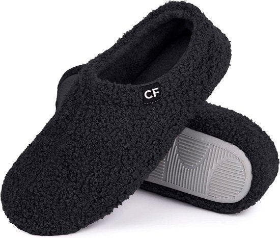 2dekans | Pantoffels Dames - Sloffen - Maat 38/39 - Zwart -, Kleding | Heren, Schoenen, Ophalen of Verzenden