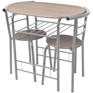 vidaXL Ontbijtbarset MDF, Verzenden