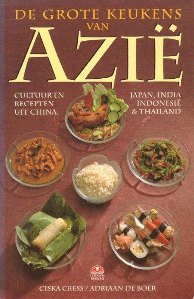 De grote keukens van Azië 9789021522043 Cress, Boeken, Kookboeken, Gelezen, Verzenden