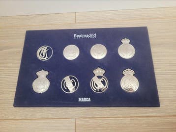 Écus Or Blanc Real Madrid Club de Football.