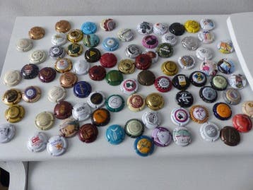 Collectie champagnecapsules - Capsules van cava/champagne -