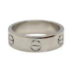 Cartier - Ring - Love - 18 karaat Witgoud, Handtassen en Accessoires, Ringen, Nieuw