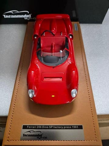 Tecnomodel 1:18 - Voiture de sport miniature - Ferrari Dino