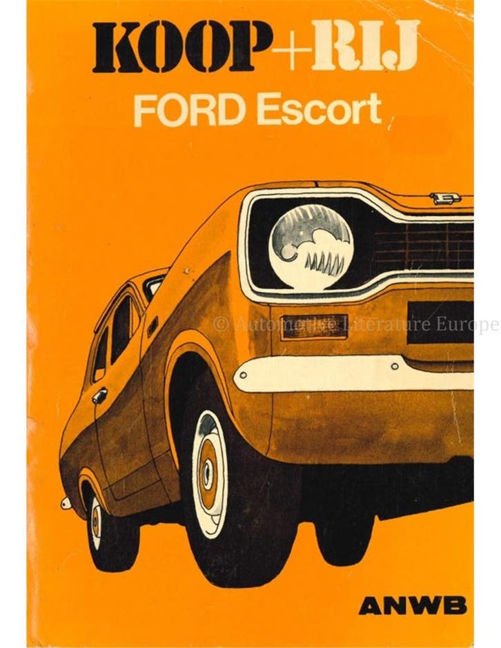 KOOP + RIJ FORD ESCORT, Boeken, Auto's | Boeken