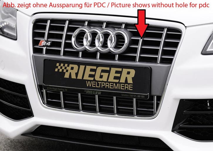 Grill geschikt voor Audi S4 (B8), platiniumgrau | A4 (B8/B81, Autos : Pièces & Accessoires, Carrosserie & Tôlerie, Envoi