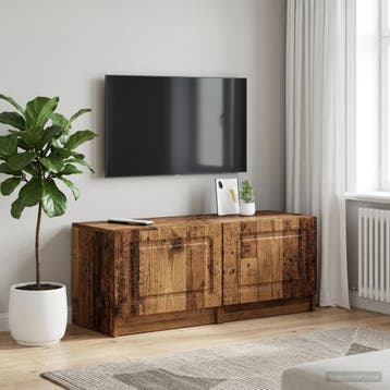 vidaXL Tv-meubel Oud hout Bewerkt hout, Verzenden, Nieuw
