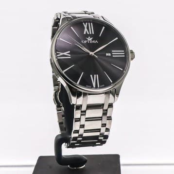 Optima - Swiss Made Watch - OSM434-SS-3 - Sans prix de, Nieuw