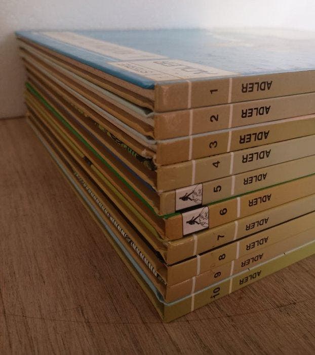 Adler T1 à T10 - 10x C - 10 Album - Eerste druk - 1987/2003, Boeken, Stripverhalen