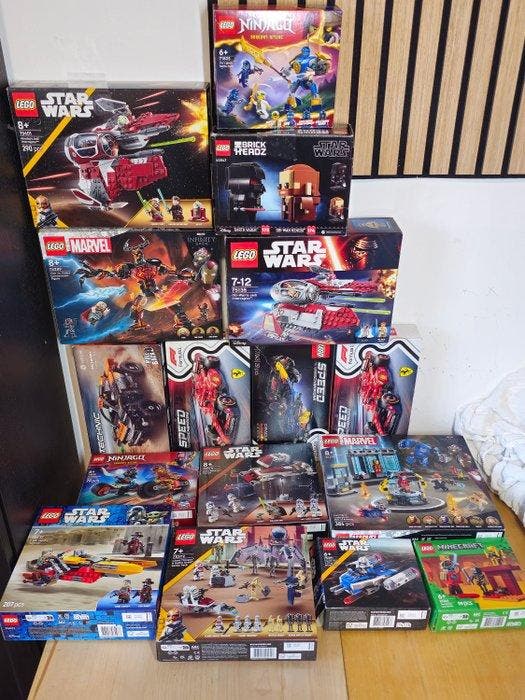 Lego Set - Star Wars, Marvel, Ninjago, Minecraft, Technic,, Kinderen en Baby's, Speelgoed | Duplo en Lego
