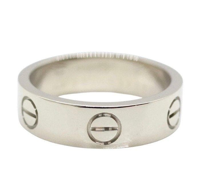 Cartier - Ring - Love - 18 karaat Witgoud, Handtassen en Accessoires, Ringen