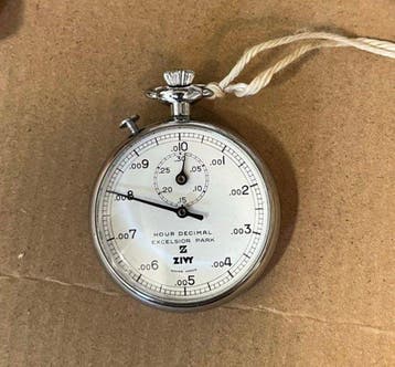 ZIVY&Cie Excelsior Park - Hour Decimal - 1950-1959