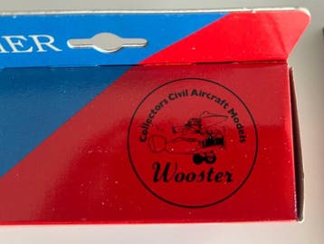 Wooster - Modelvliegtuig - Vintage Wooster Model Aircraft -