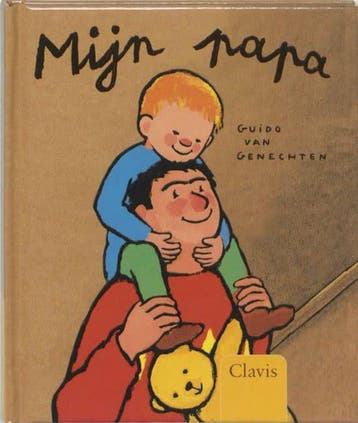 Mijn papa 9789044804133 Guido van Genechten, Boeken, Kinderboeken | Kleuters, Verzenden, Gelezen, Guido van Genechten