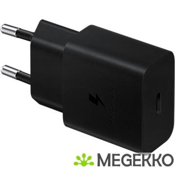 Samsung EP-T1510XBEGEU 15W USB-lader Zwart met kabel, Verzenden