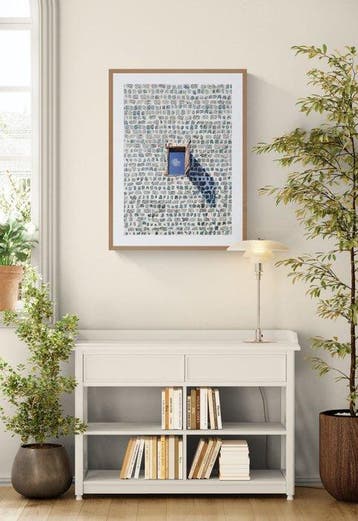 Marcus Cederberg - Stone wall with a window