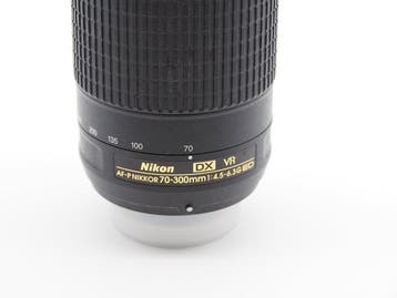 Nikon AF-P Nikkor 70-300mm 4.5-6.3 G ED DX VR lens Objectif